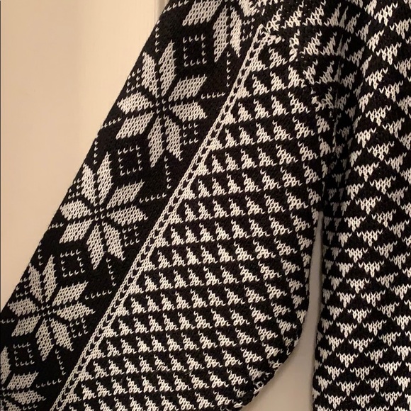 Womens Saturday Morning snowflake knit sweater XL - Picture 8 of 12